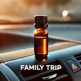 10x 10ml Aromatherapy Car Blend - Family Trip - White Label