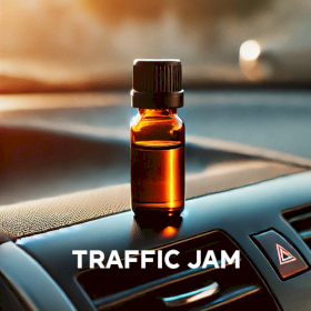 10x 10ml Aromatherapy Car Blend - Traffic Jam - White Label