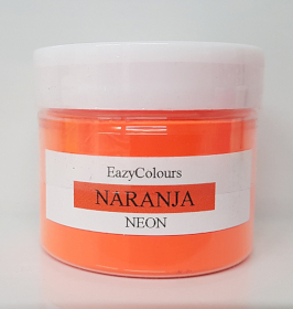 EazyColours Neon Naranja Soap Colour 10g