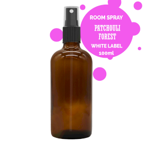 6x 100ml Room Spray - Patchouli Forest - White Label