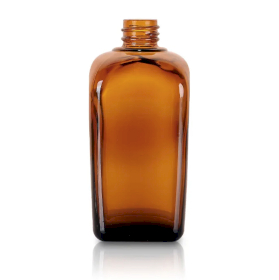 48x 100ml Amber Glass Alchemist Bottle - No Cap