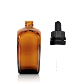 132x 10ml Amber Glass Alchemist Bottle with Pipette