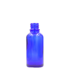 192x 5ml Blue Glass Dropper Bottle - No Cap