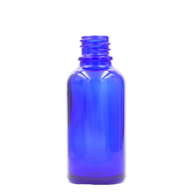 110x 30ml Blue Glass Dropper Bottle - No Cap