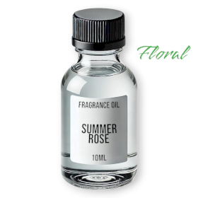 10x Summer Rose Fragrance Oil 10ml - White Label