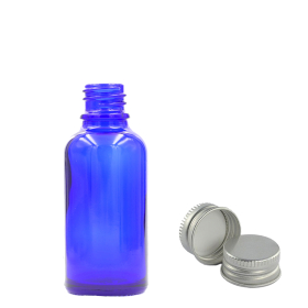 192x 10ml Blue Glass Dropper Bottle (Gbot-12) with with Aluminium Cap