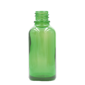 88x 50ml Green Glass Dropper Bottle - No Cap