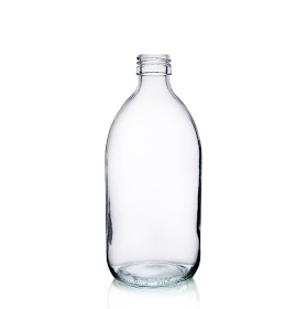 42x 150ml Clear Glass Medicine Bottle