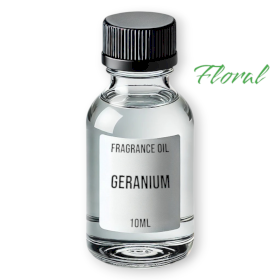 10x Geranium Fragrance Oil 10ml - White Label