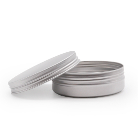 50x 100ml Aluminium Tin 82mm x 28mm