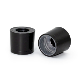 6x Diffuser Fitting 28mm - Black Plastic Tower  (fits 21 -33)