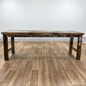 Recycled Teakwood Display  / Dinning Table 180cmx77cm