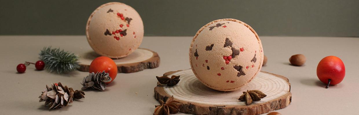 christmas soap bath bombs