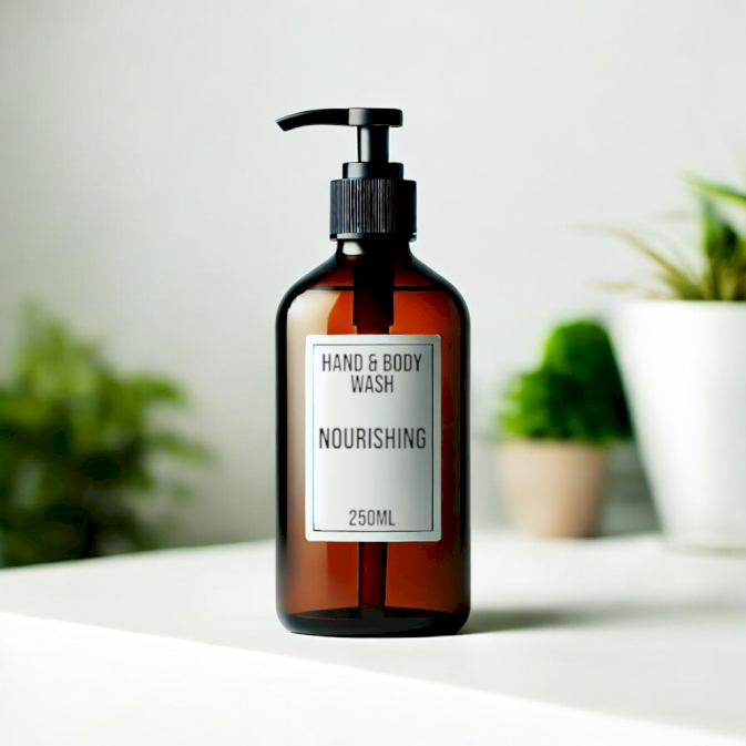 hand and body wash - made in UK