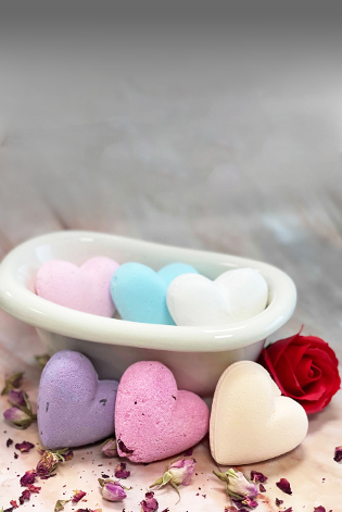 AW Aromatics Bath Hearts Manufacturer